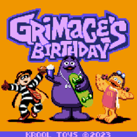 Grimace Birthday